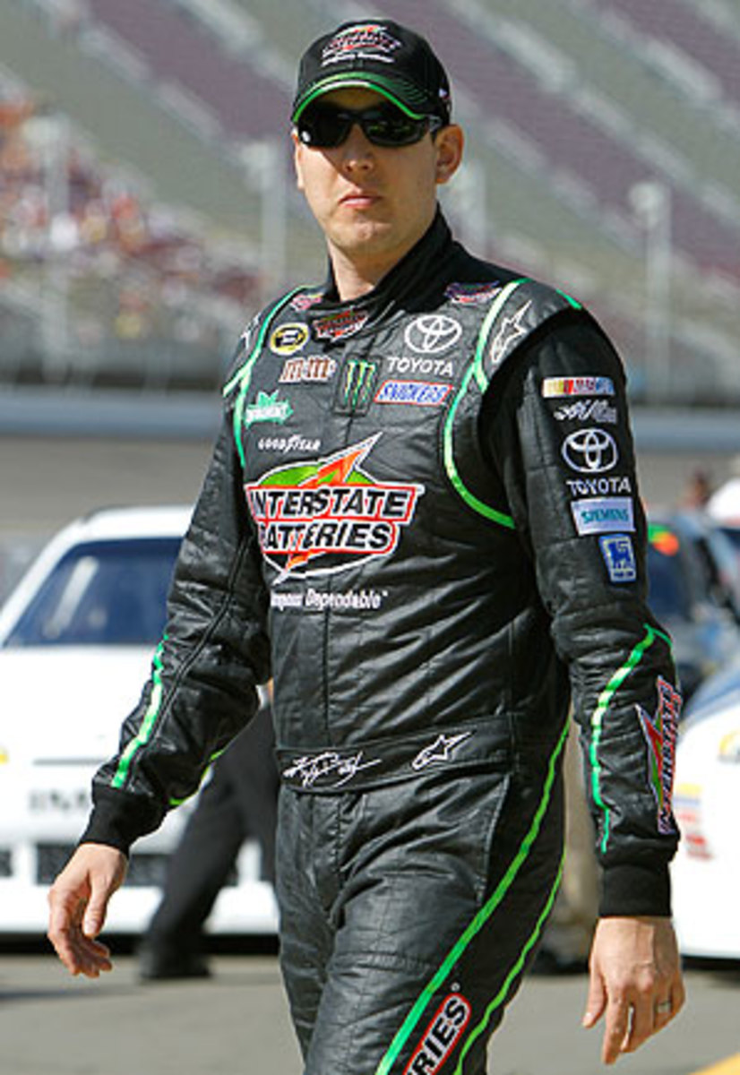 Kyle Busch is currently 14th in points, but a win in Bristol may lock a wild card spot in the Chase for him.