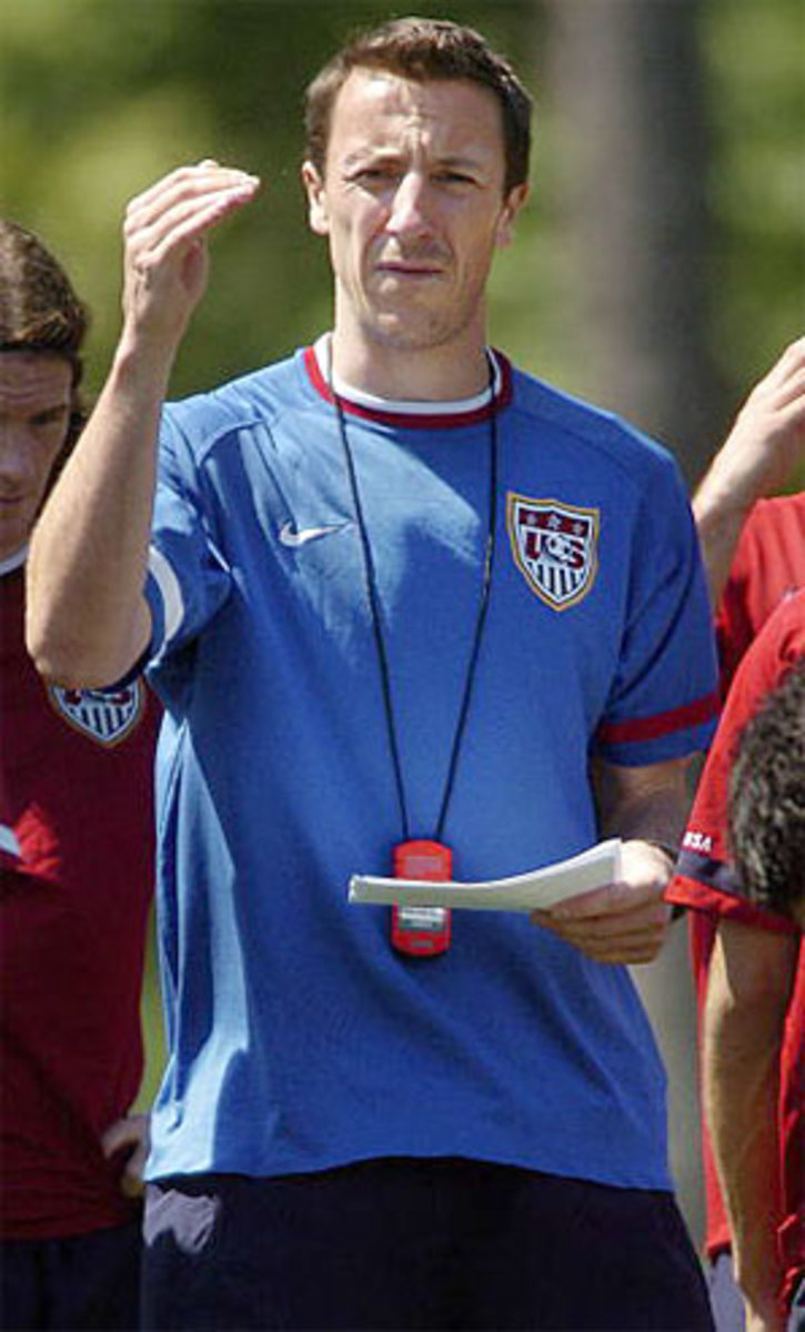 Steve Davis U.S. plans its fitness training regimen as it