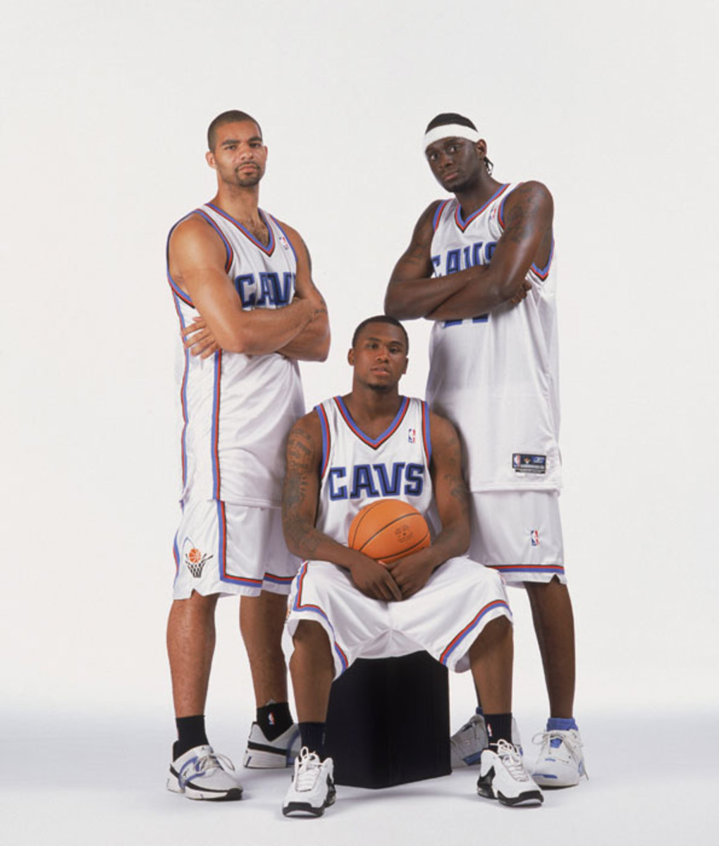 Carlos Boozer, Dajuan Wagner and Darius Miles