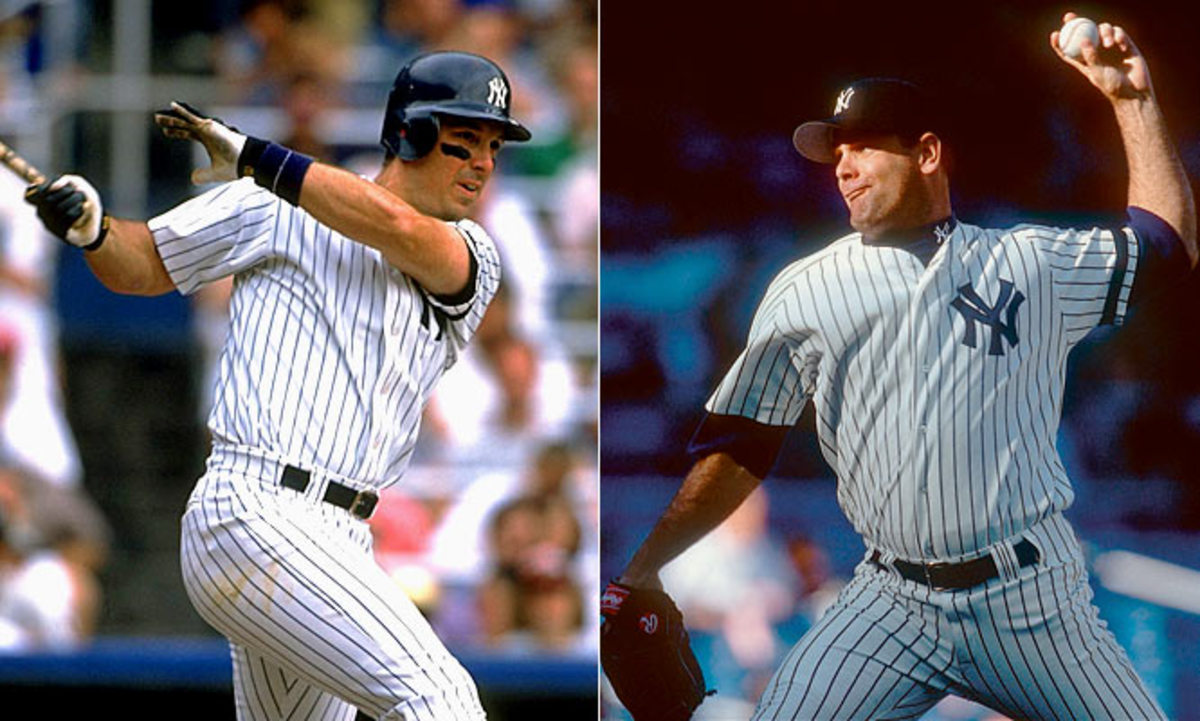Tino Martinez and Kenny Rogers