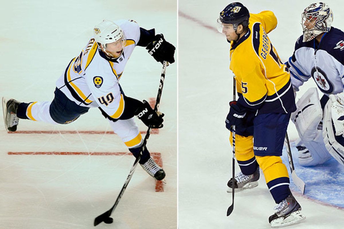 Ryan Ellis and Blake Geoffrion