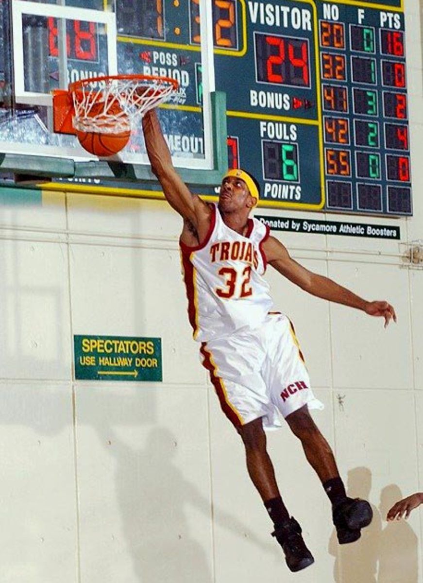 NBA Stars in High School Sports Illustrated