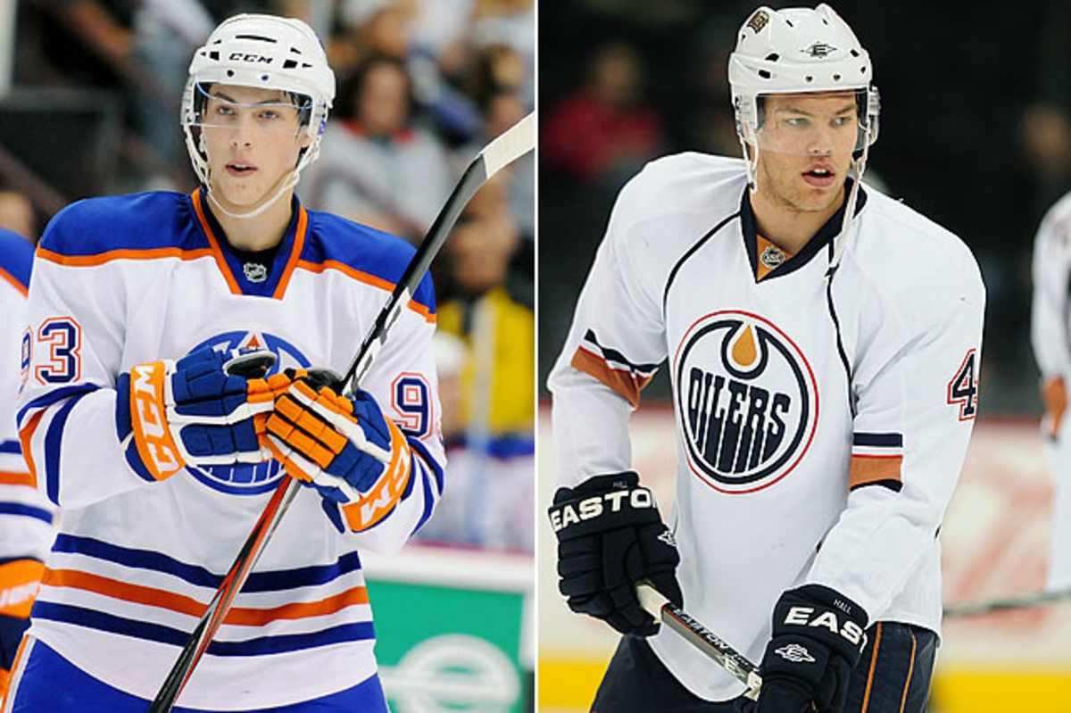 Ryan Nugent-Hopkins and Taylor Hall