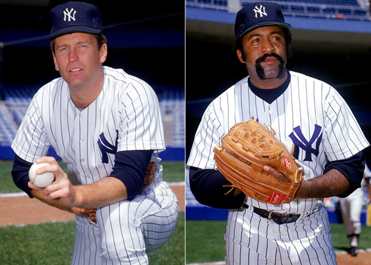 Tommy John and Luis Tiant