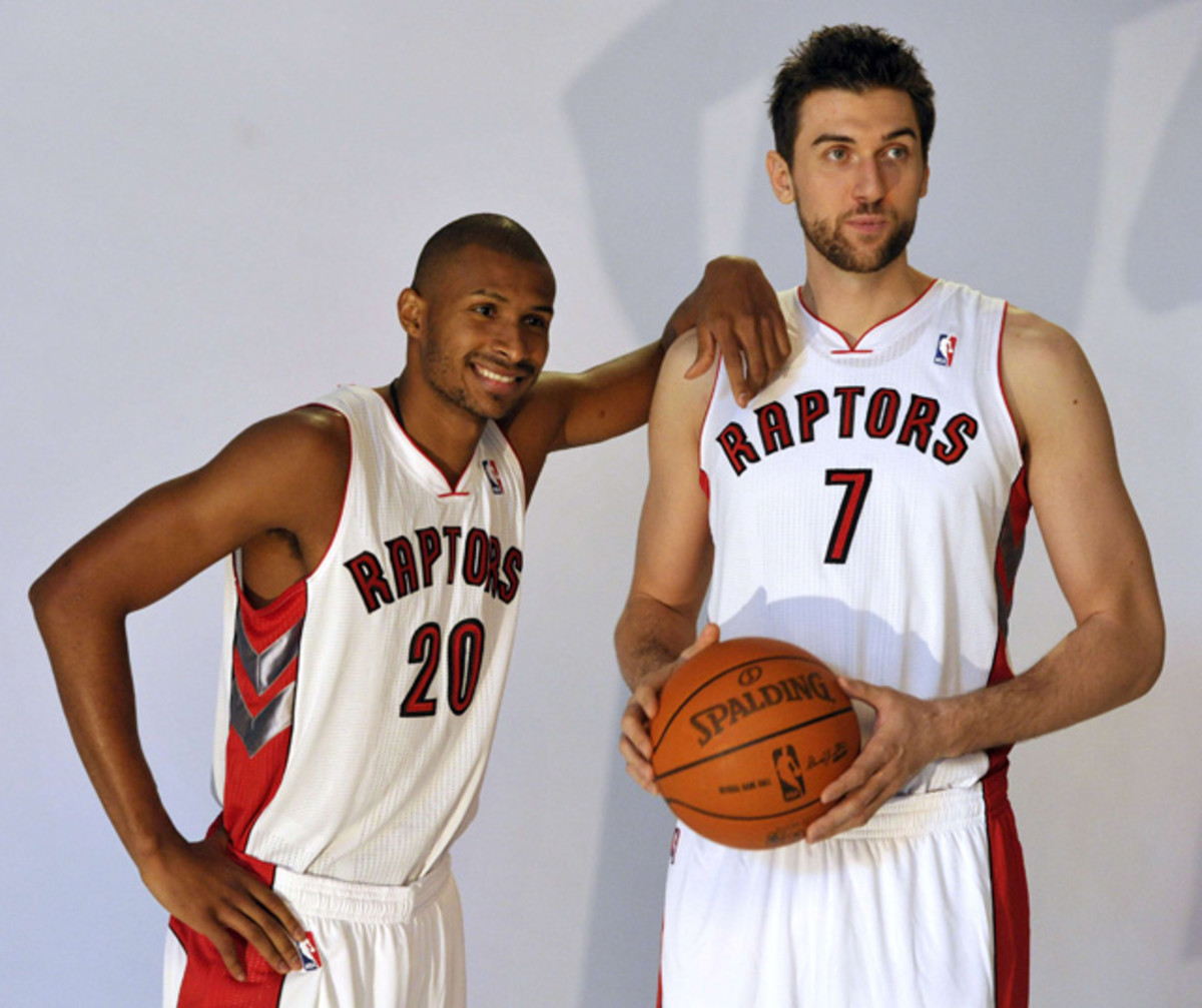 Leandro Barbosa and Andrea Bargnani