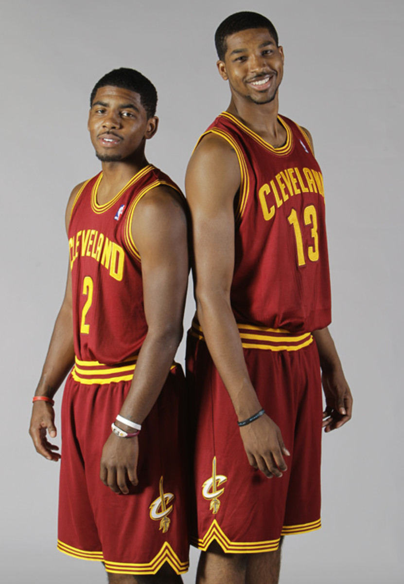  Kyrie Irving and Tristan Thompson