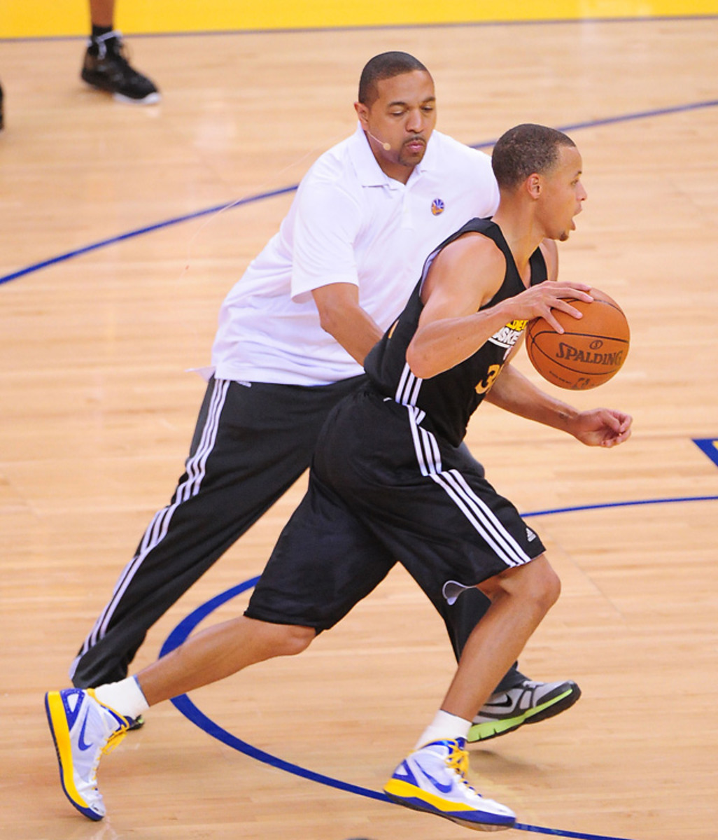 Mark Jackson and Stephen Curry