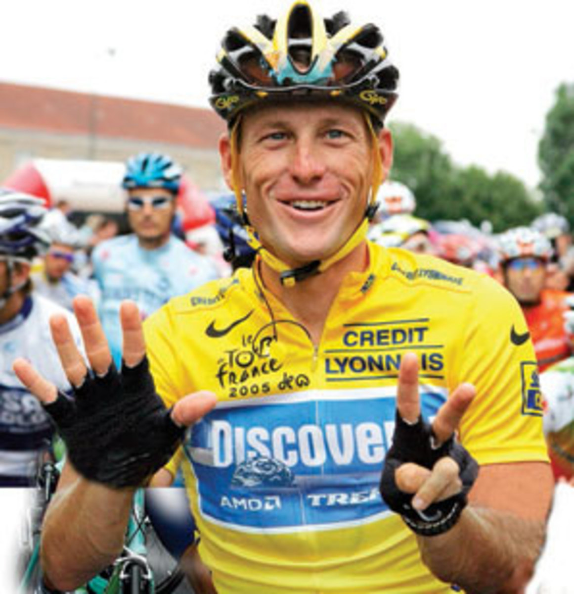 did lance armstrong win tour de france before cancer