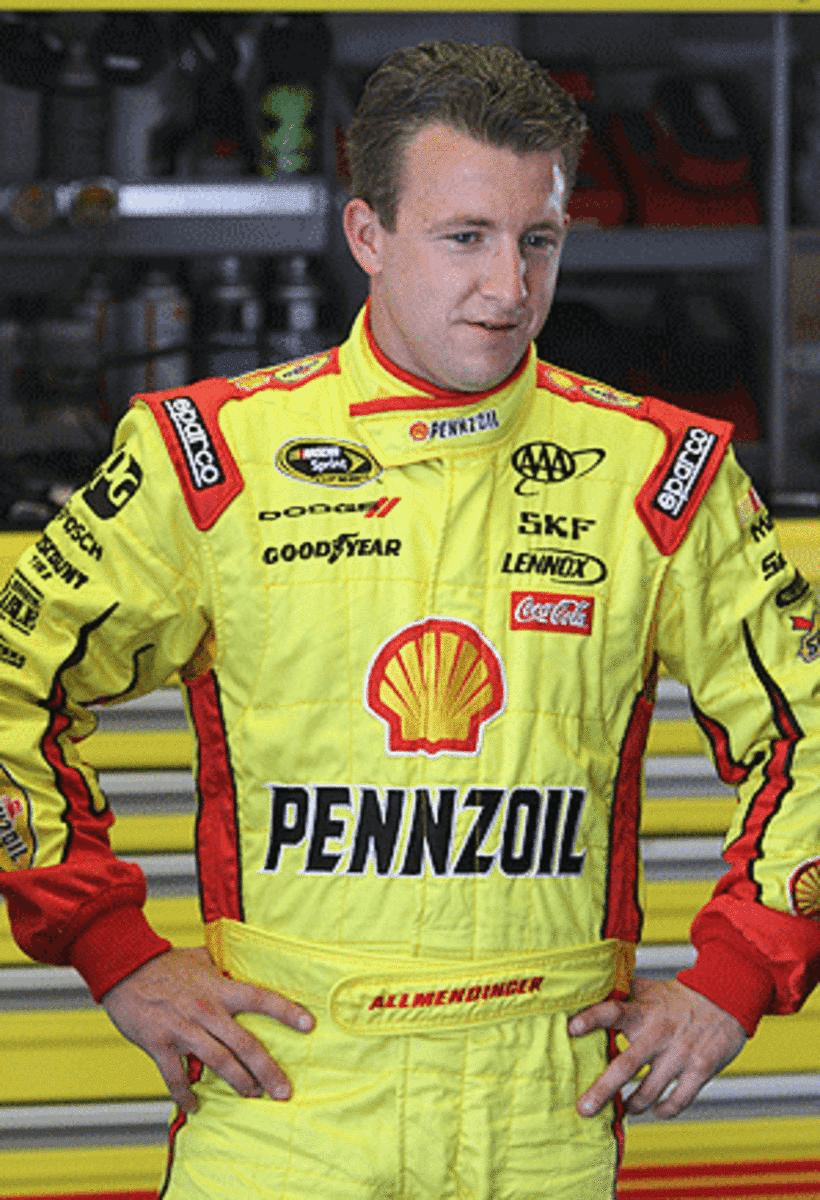 AJ Allmendinger said Wendesday that he tested positive for a stimulant.