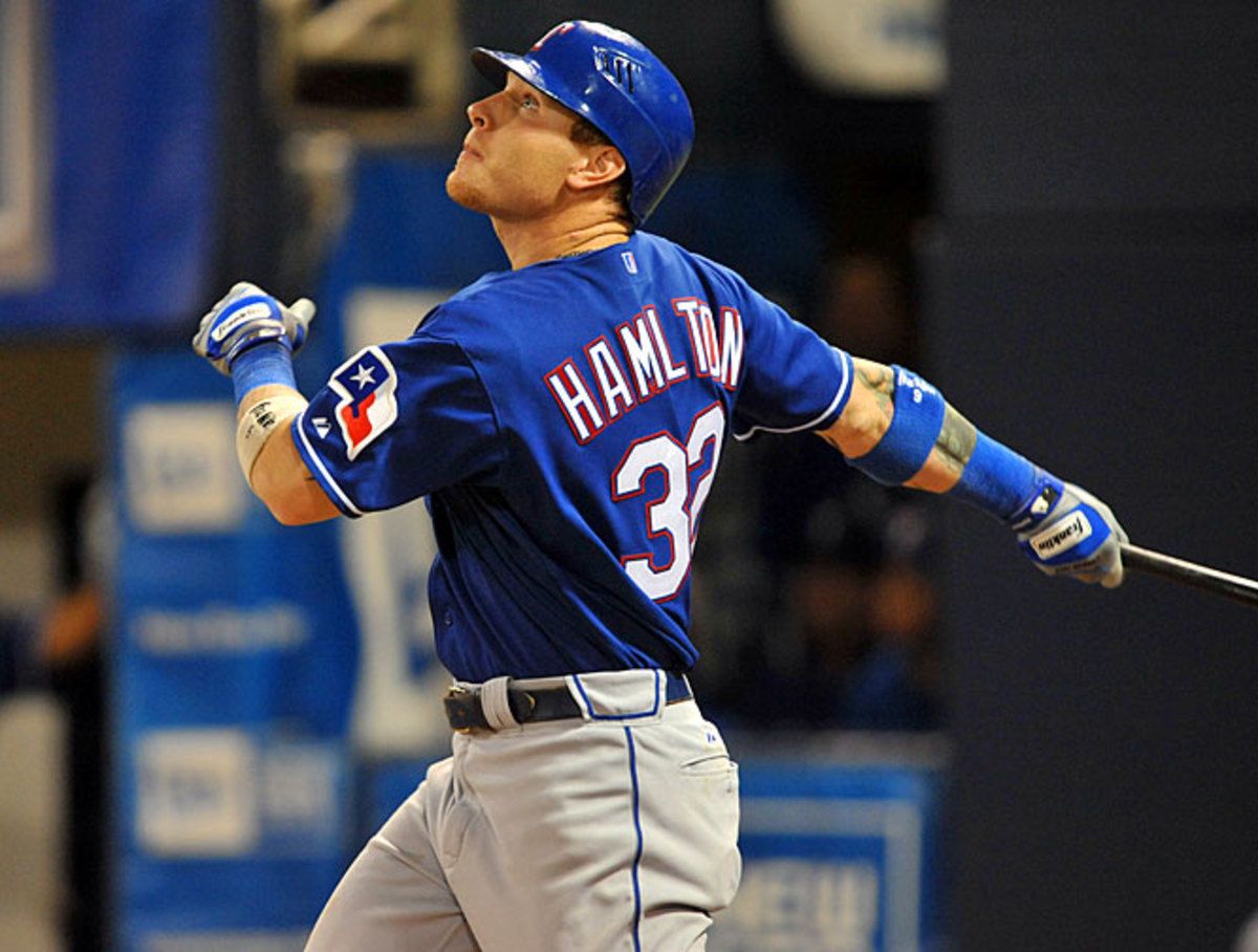 Josh Hamilton, Rangers