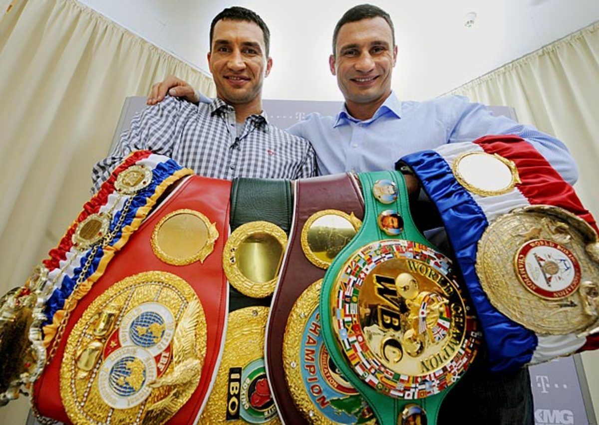 Wladimir and Vitali Klitschko