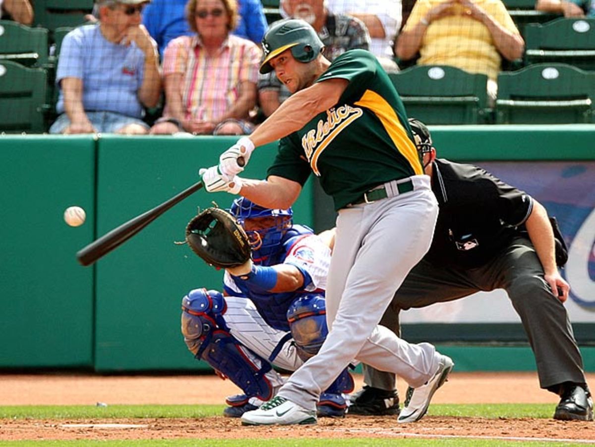 Matt Holliday, Athletics