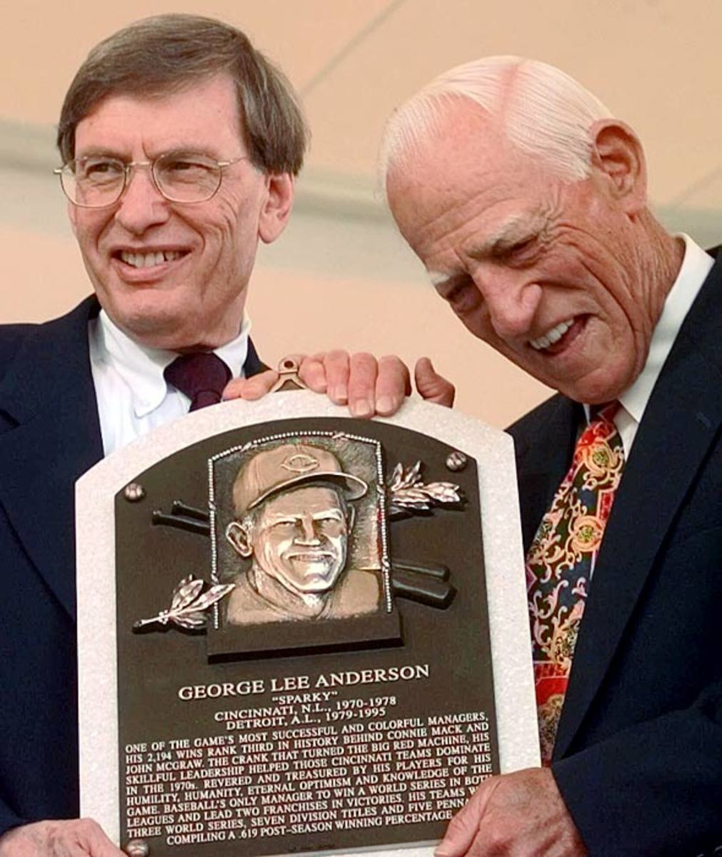 Bud Selig and Sparky Anderson