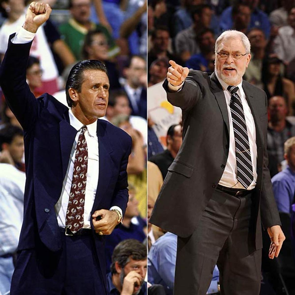 Pat Riley and Phil Jackson | Coaches