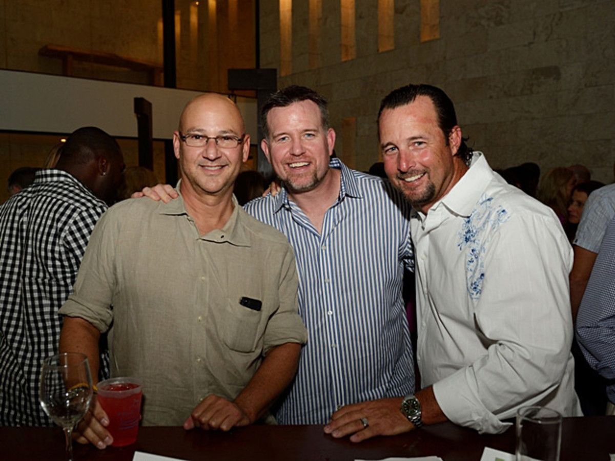 Terry Francona, Sean Casey and Tim Wakefield