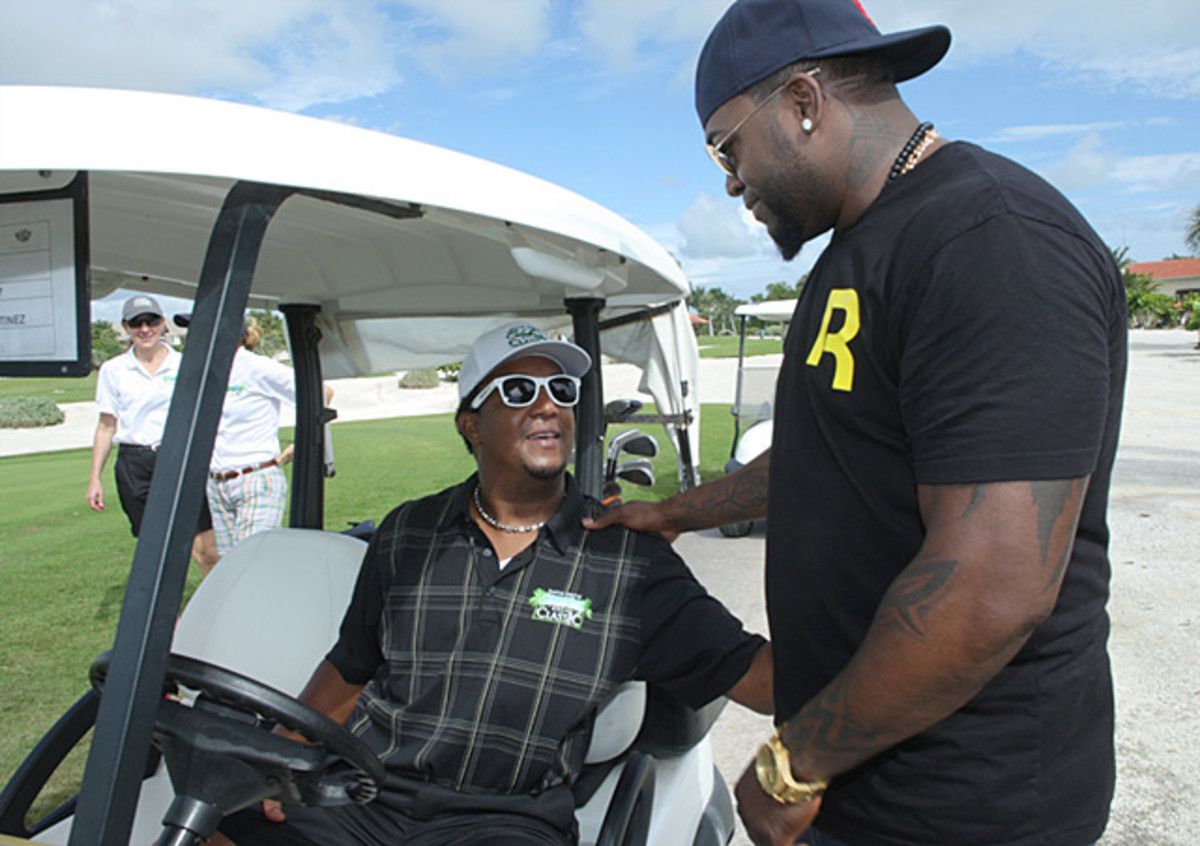 Pedro Martinez and David Ortiz