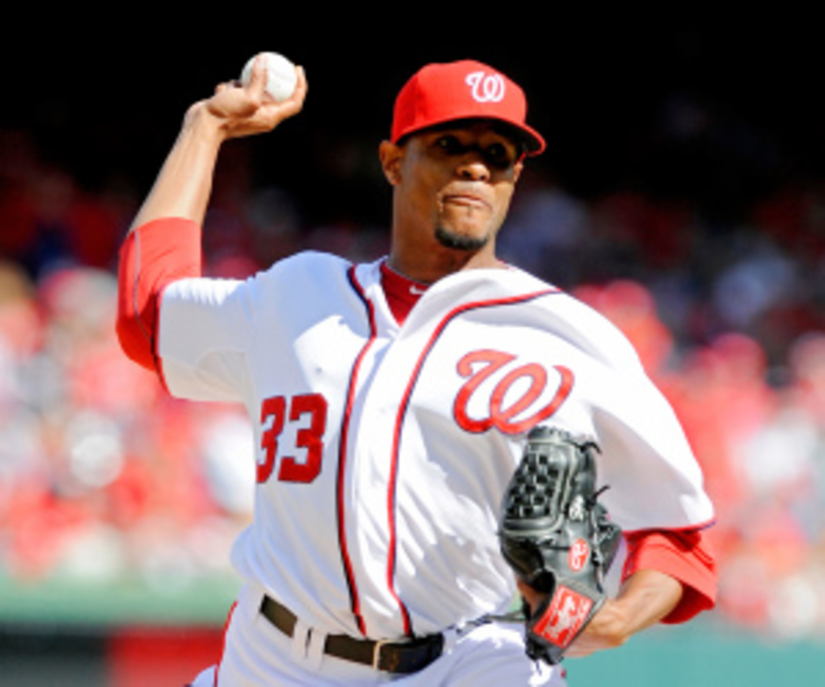 Edwin Jackson is on the verge of signing a four-year, $52 million deal with the Cubs. (Patrick McDermott/Getty Images)