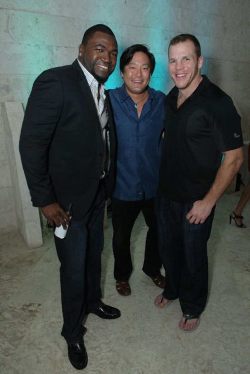 David Ortiz, Chef Ming Tsai and Shawn Thornton