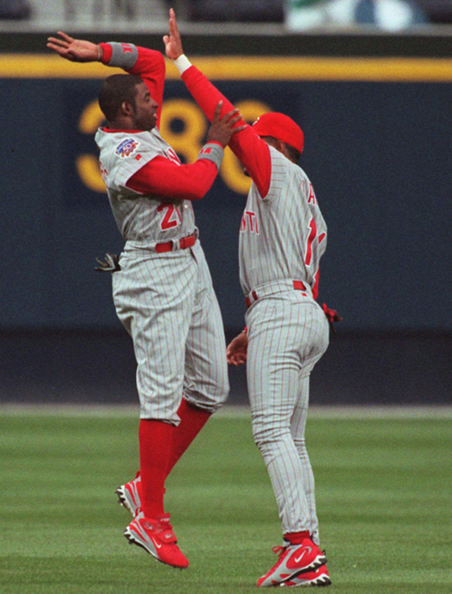 Deion Sanders and Barry Larkin