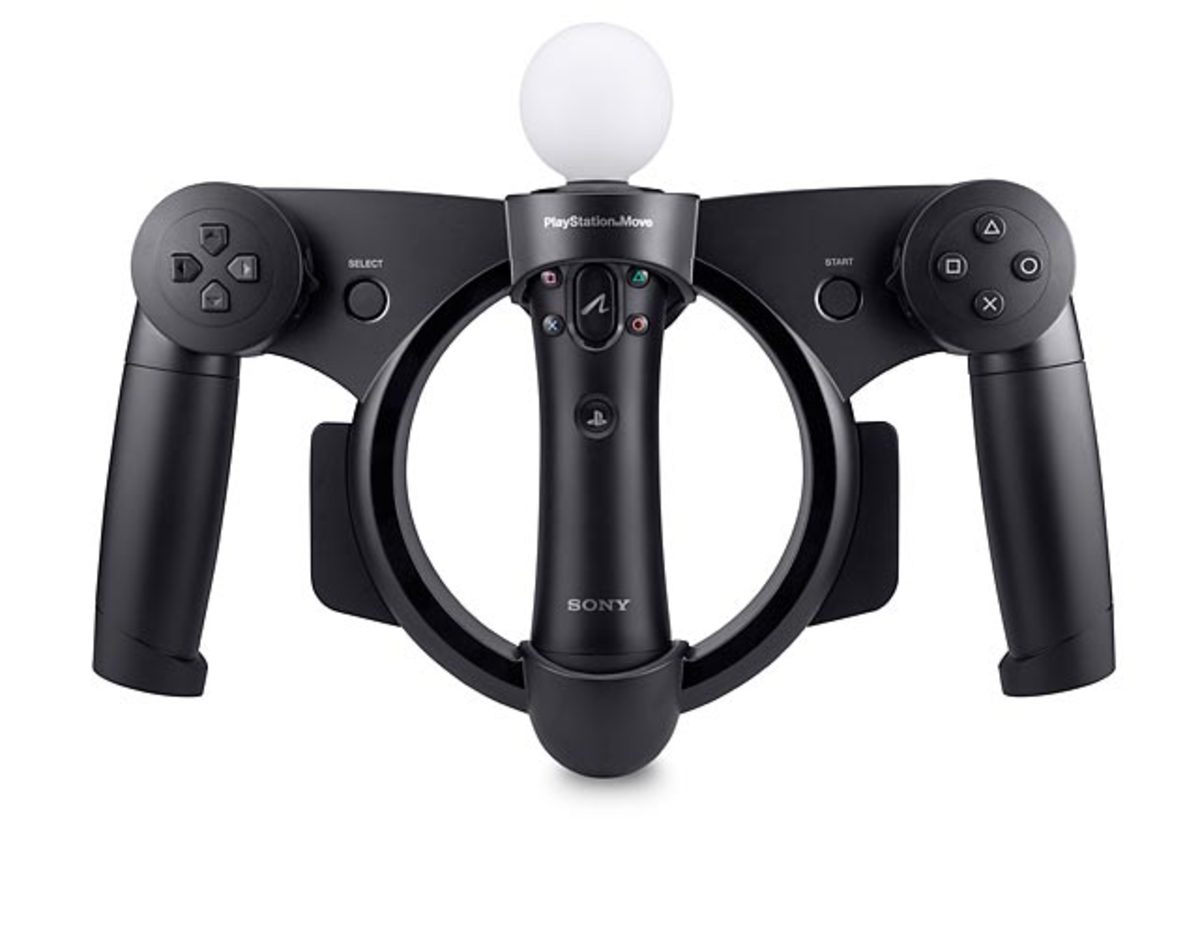 PlayStation Move Racing Wheel