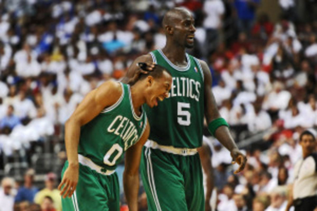 Avery Bradley could return to Celtics practice in 10 days. (Drew Hallowell/Getty Images) 