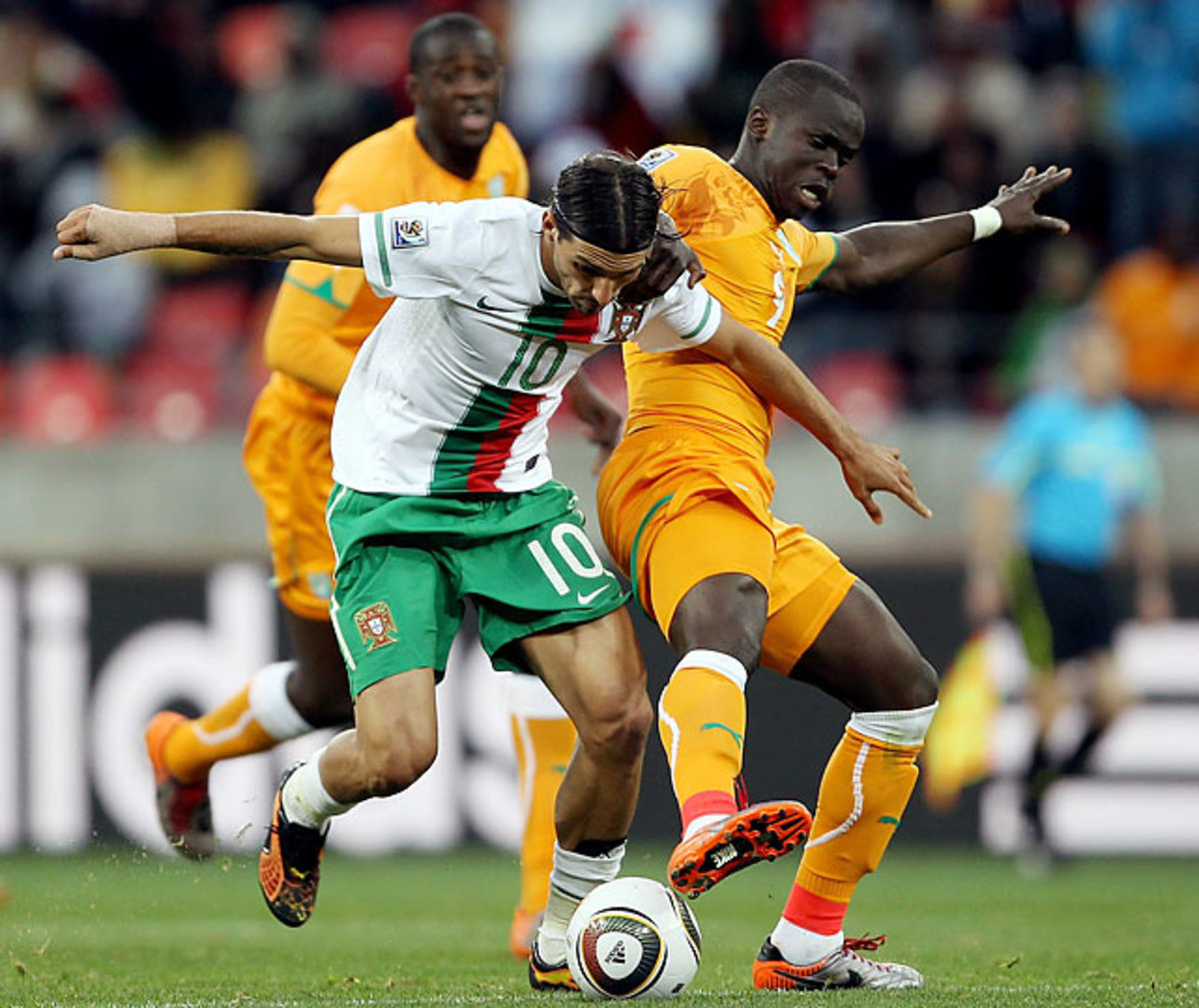Portugal 0, Ivory Coast 0