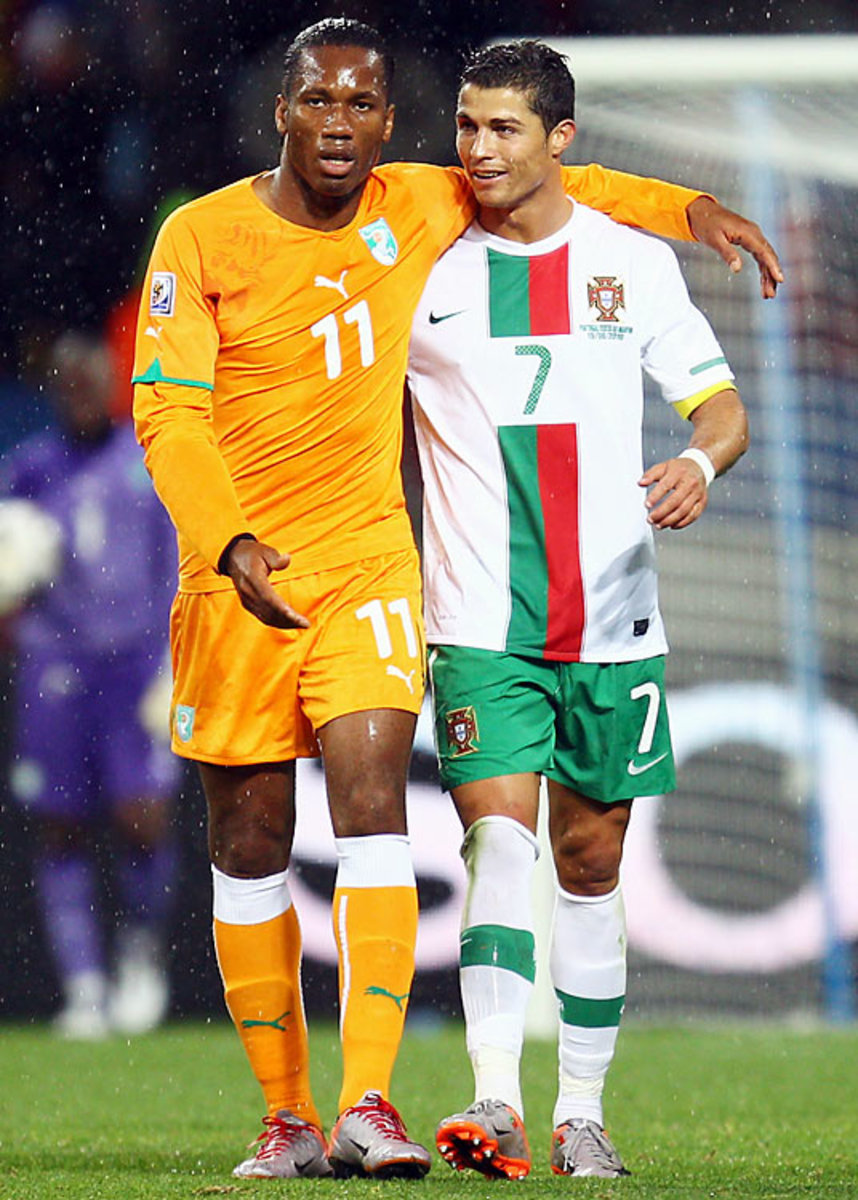 Portugal 0, Ivory Coast 0