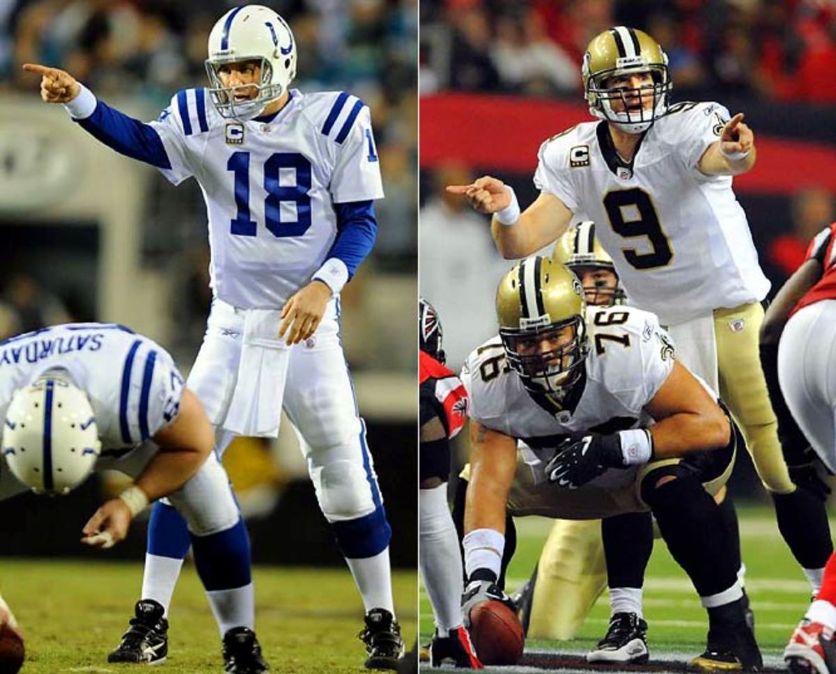 Indianapolis Colts and New Orleans Saints