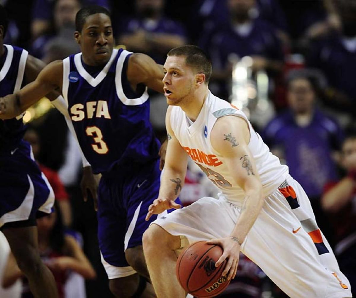Syracuse 59, Stephen F. Austin 44