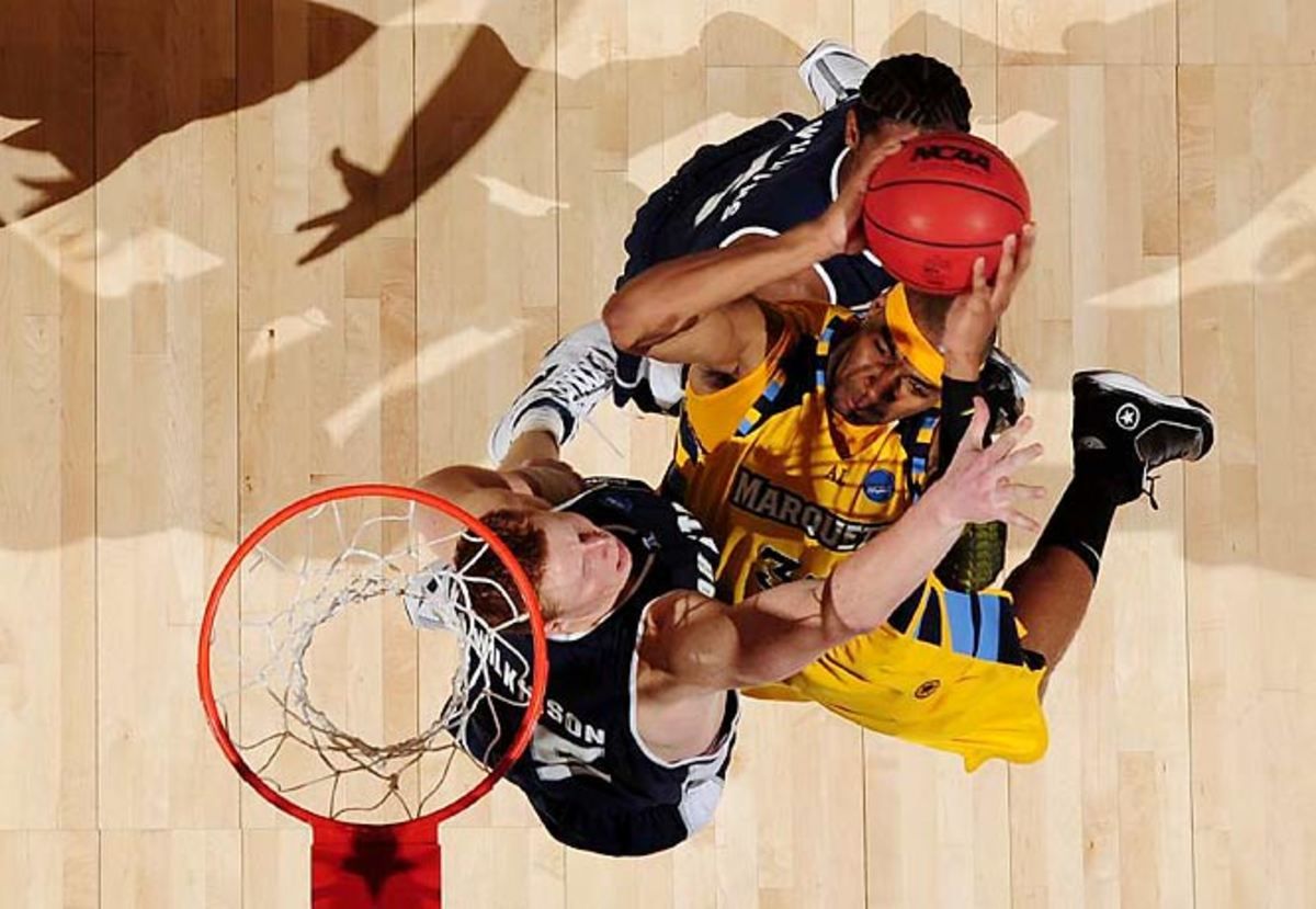 Marquette 58, Utah State 57
