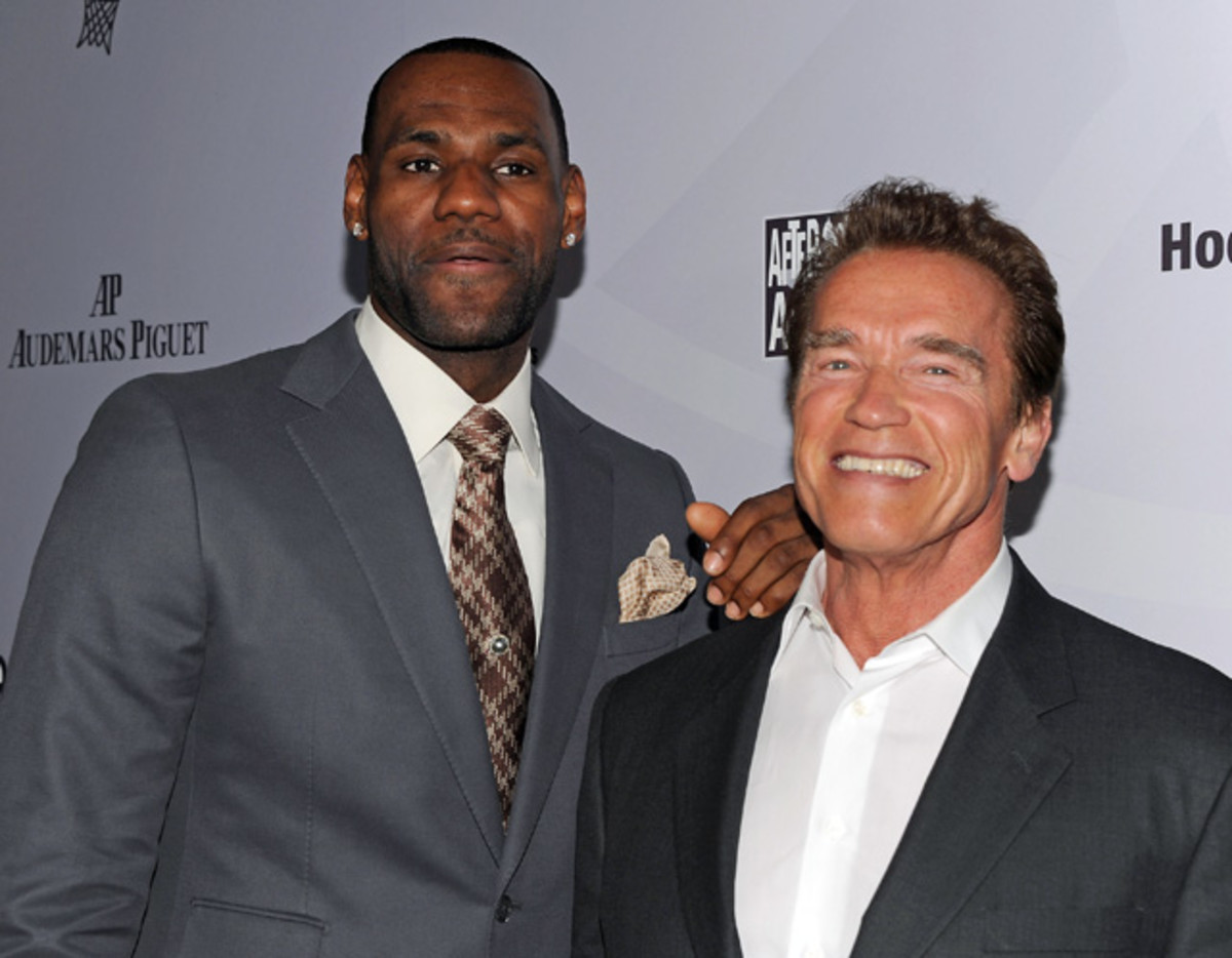 LeBron James, Arnold Schwarzenegger
