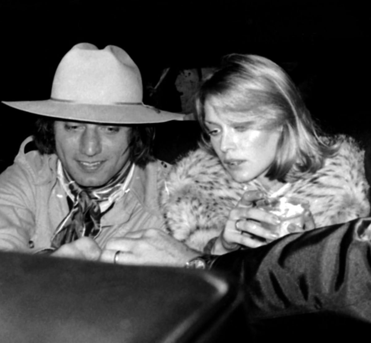 Joe Namath and Randi Oakes