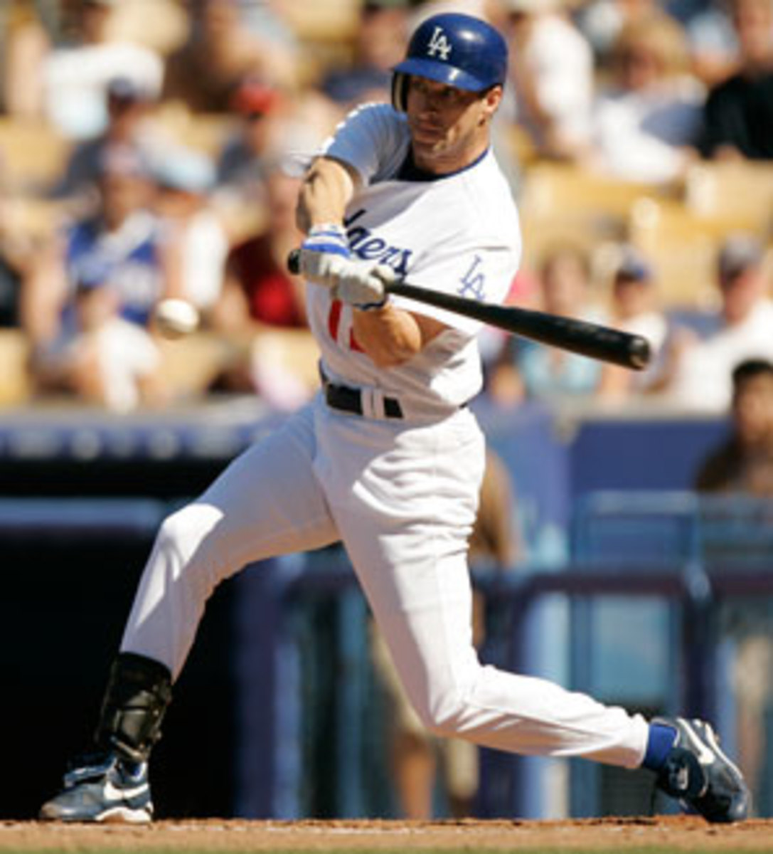Steve Finley reached seven different postseasons, including 2004 and 2005 with the Dodgers. (Robert Beck/SI)