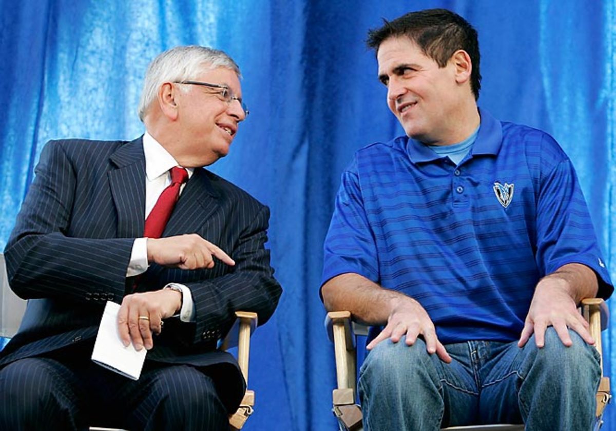 David Stern vs. Mark Cuban