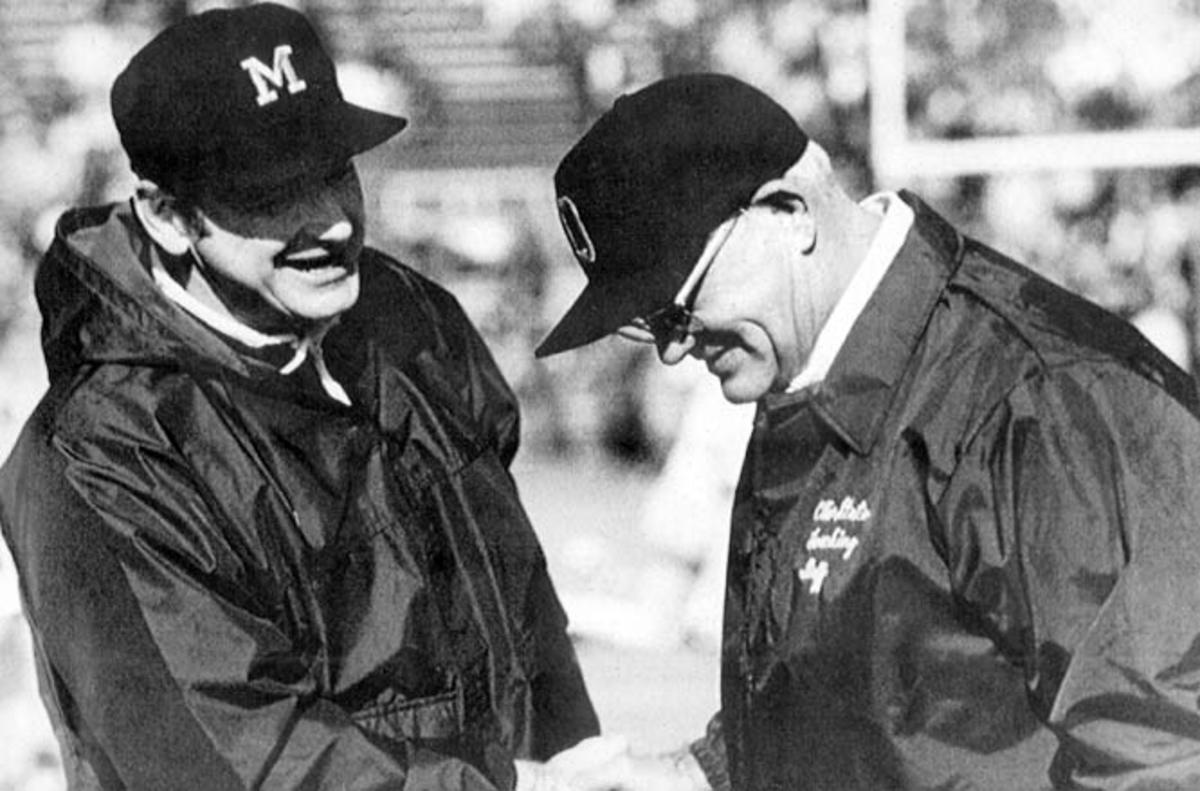 Bo Schembechler vs. Woody Hayes