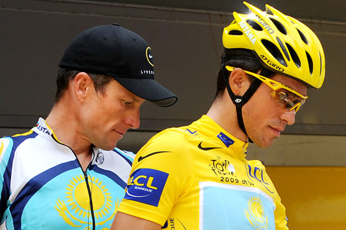 Lance Armstrong vs. Alberto Contador