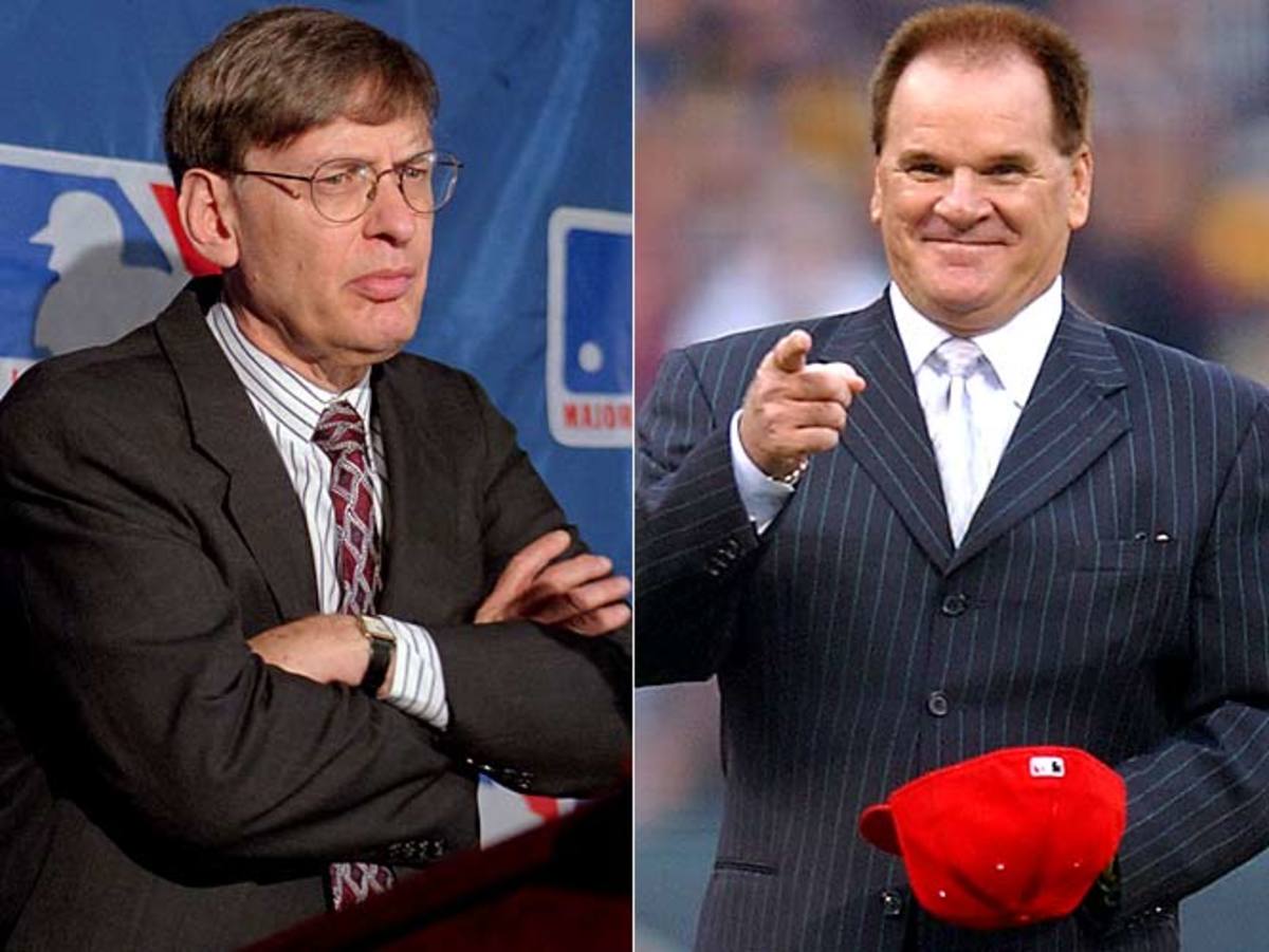 Bud Selig vs. Pete Rose