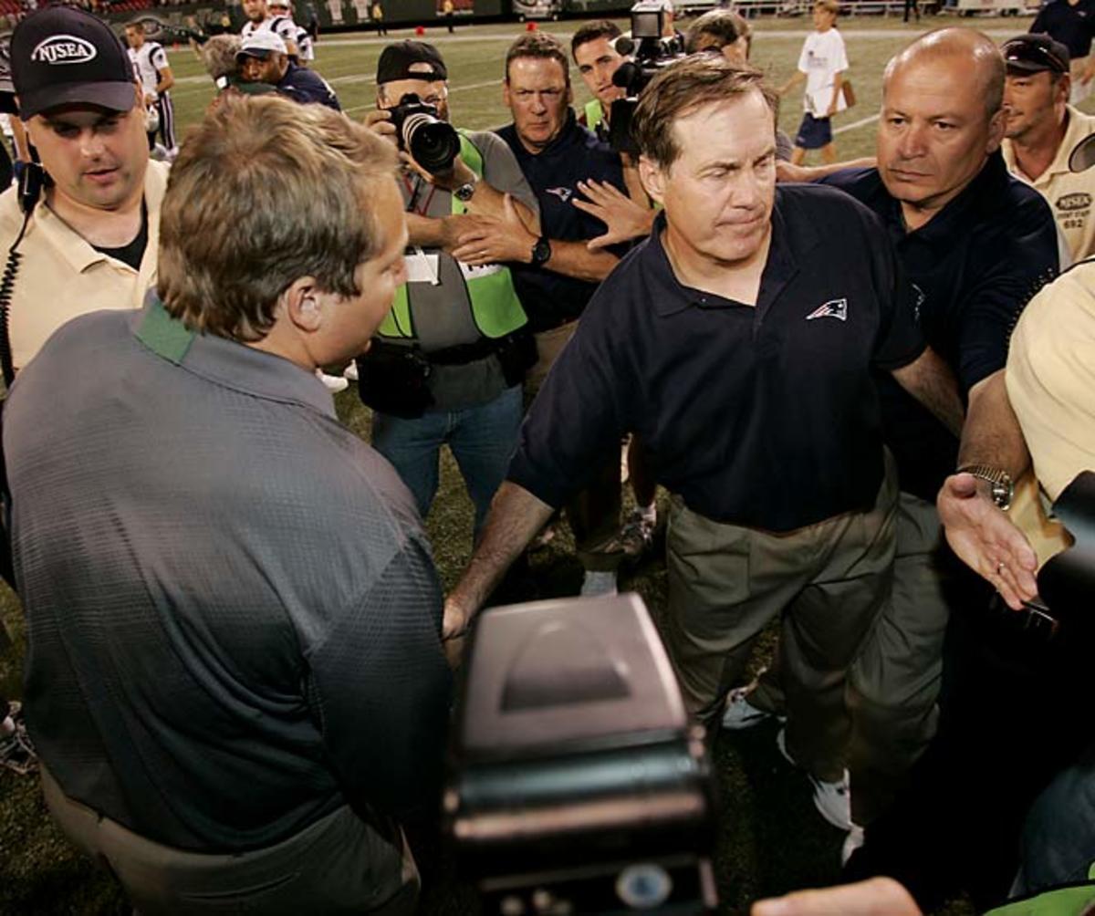 Eric Mangini vs. Bill Belichick