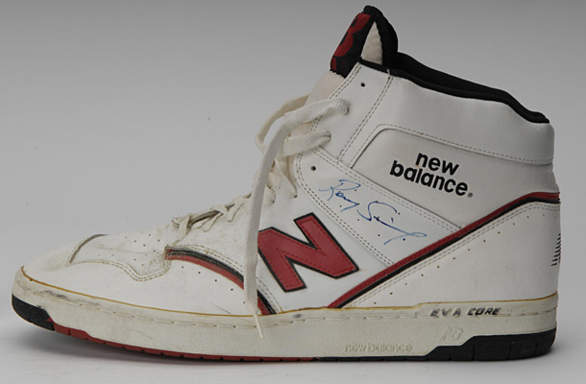 New Balance worn by Rony Seikaly in 1990. (David Berkwitz/SI)
