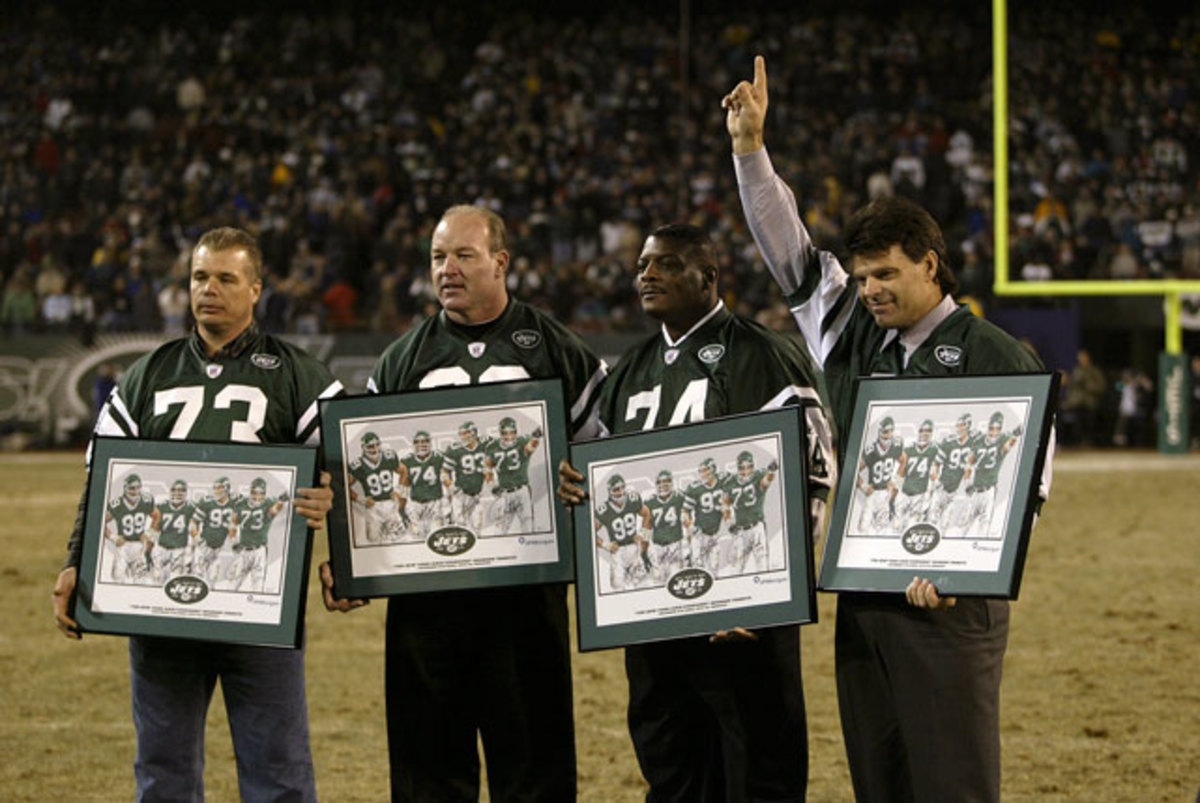 Joe Klecko, Marty Lyons, Abdul Salaam, and Mark Gastineau