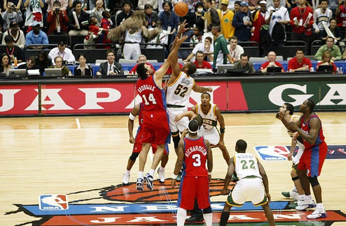 Sonics vs. Clippers