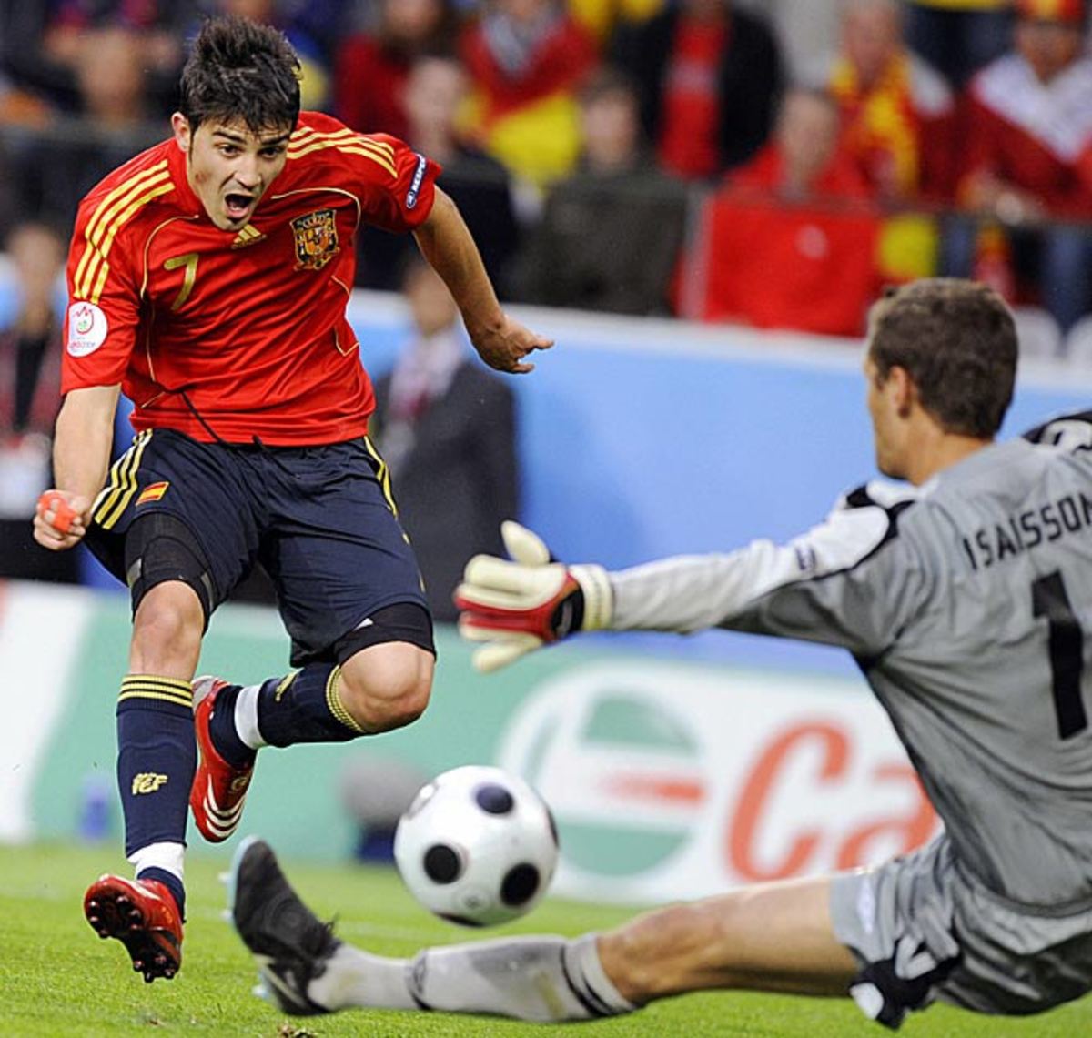 David Villa | Spain vs. Sweden, June 14