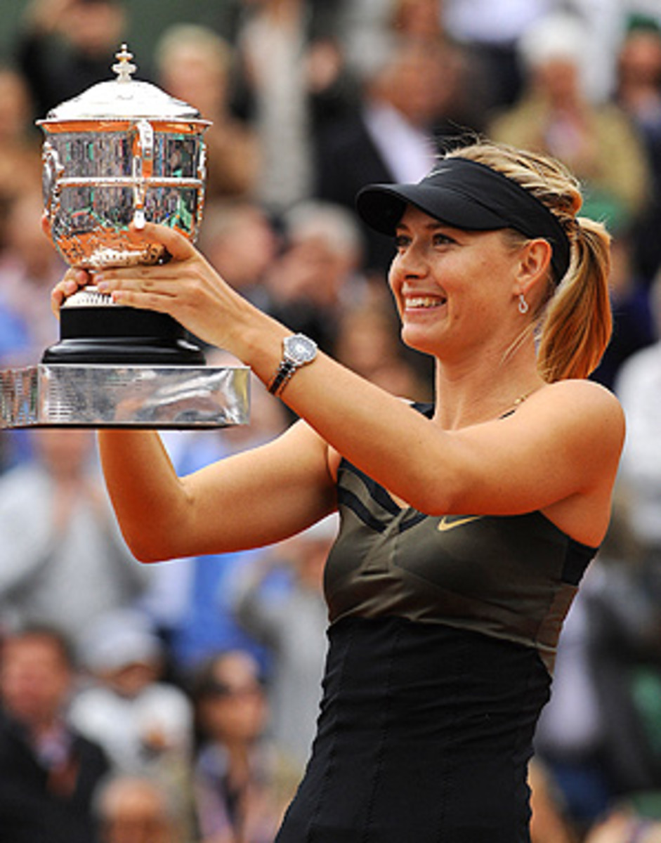 Maria Sharapova said she sometimes had doubts after her shoulder surgery, but her French Open win erased any hesitations.