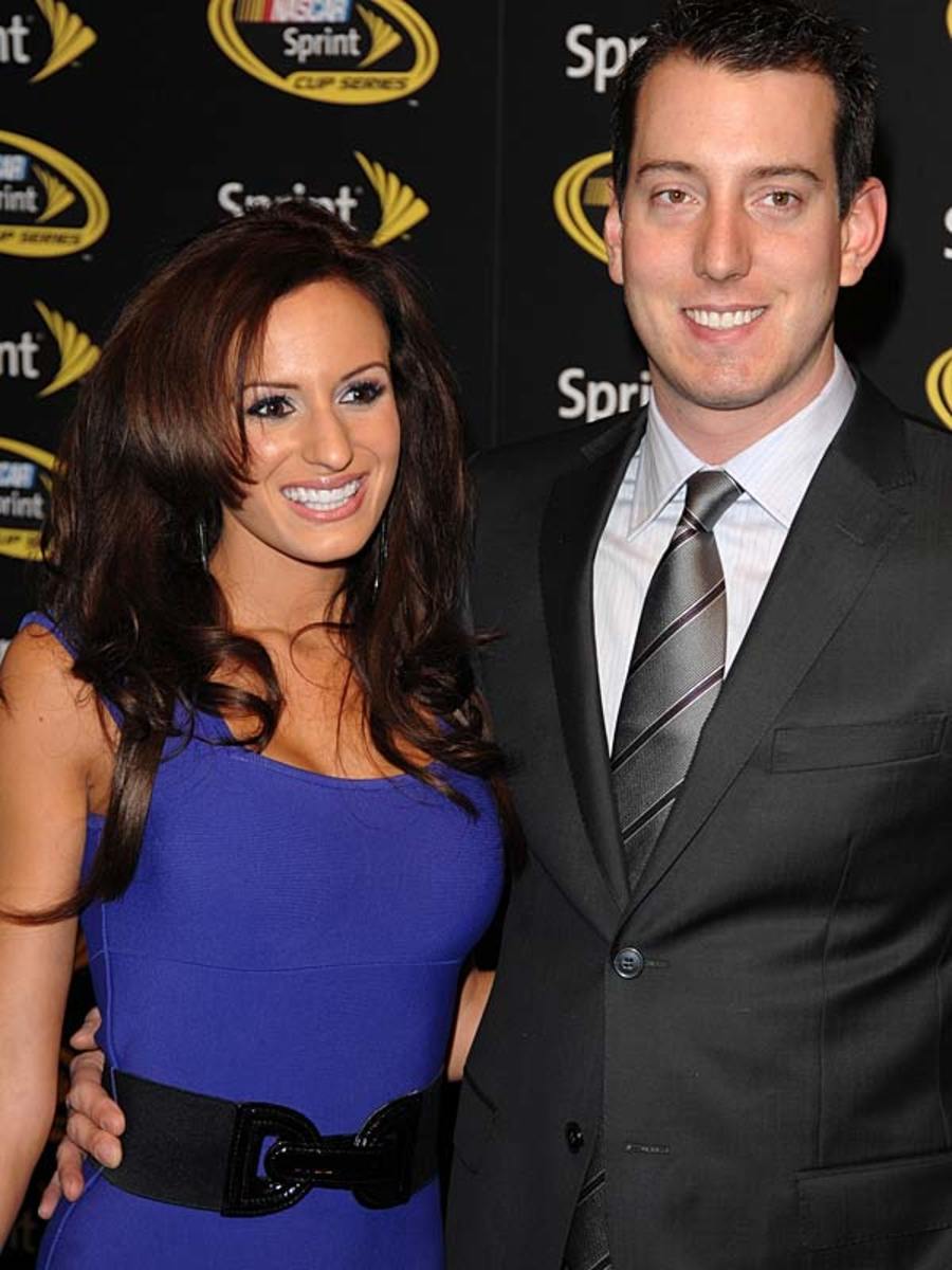 Kyle Busch and Samantha Sarcinella