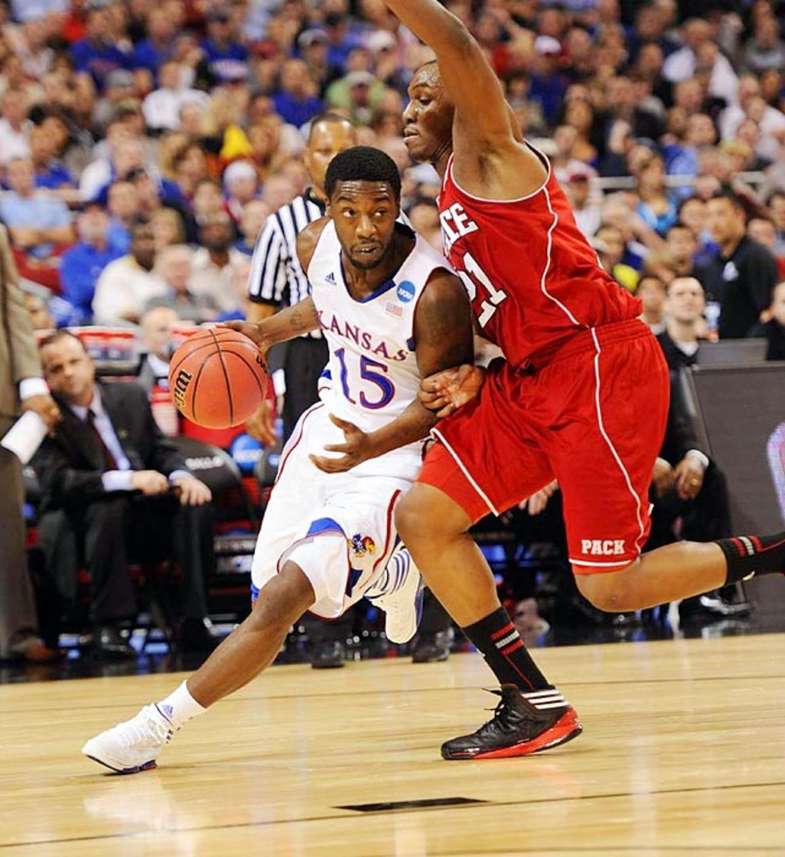 Kansas 60, North Carolina State 57