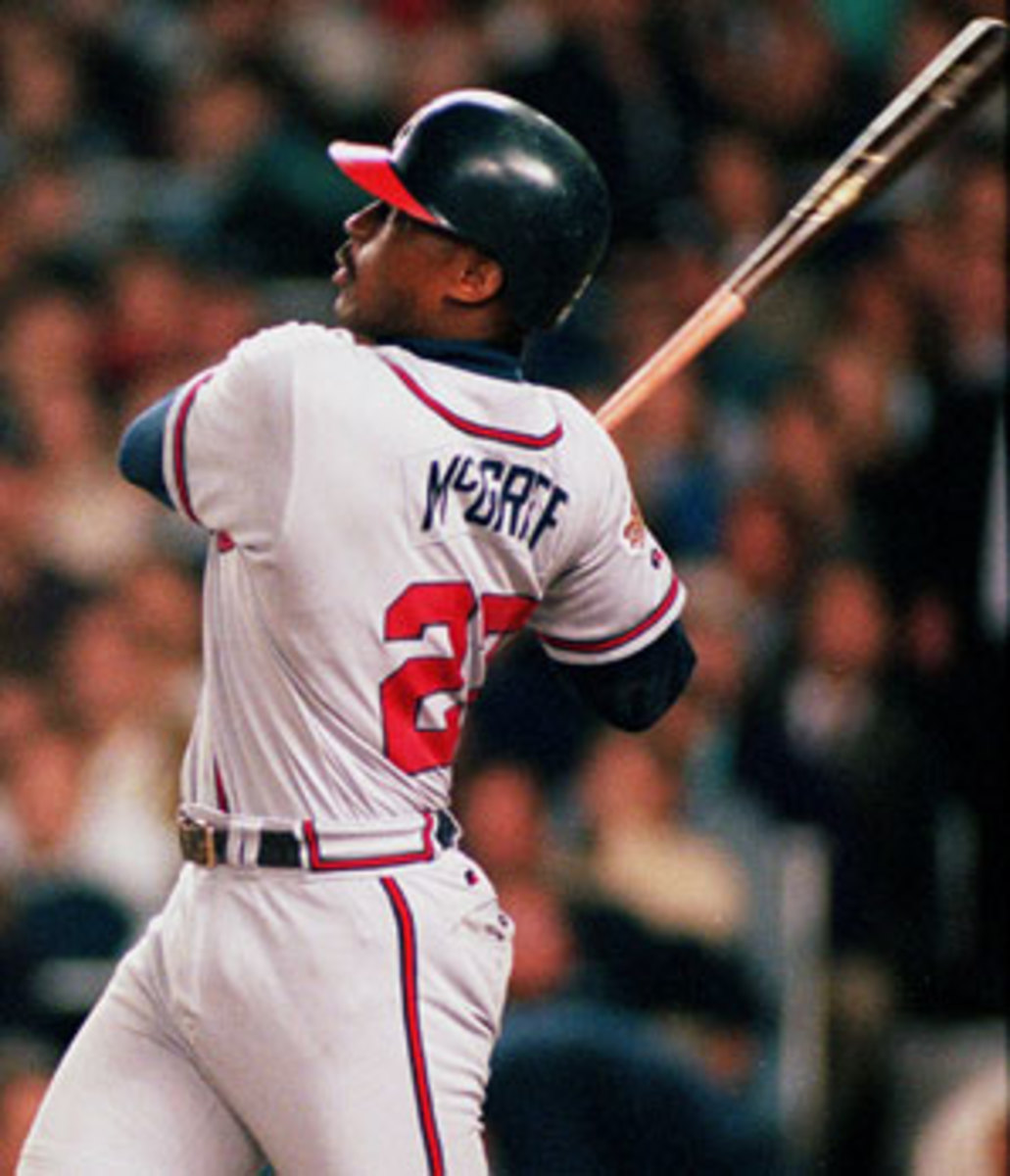 Power and consistency were the two hallmarks of Fred McGriff's outstanding career. (AP)