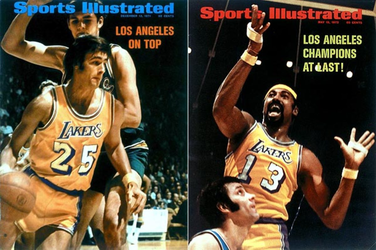 Los Angeles Lakers Wilt Chamberlain, 1972 NBA Finals by Sports Illustrated