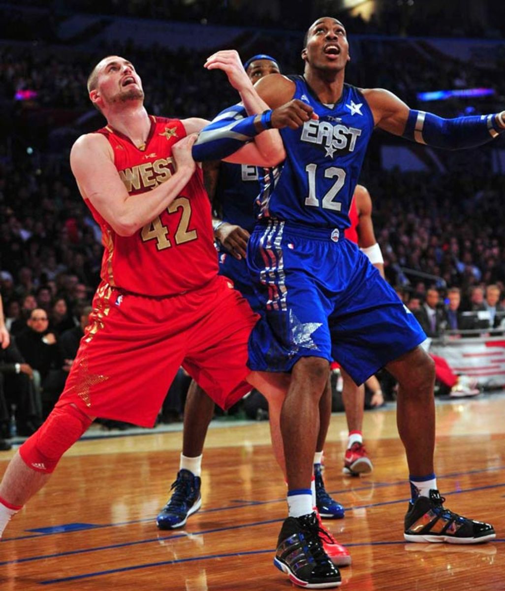 Kevin Love and Dwight Howard