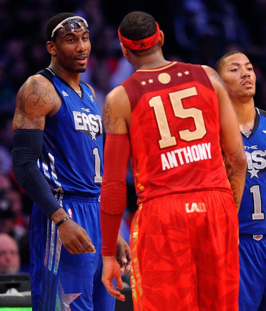 Amar'e Stoudemire and Carmelo Anthony