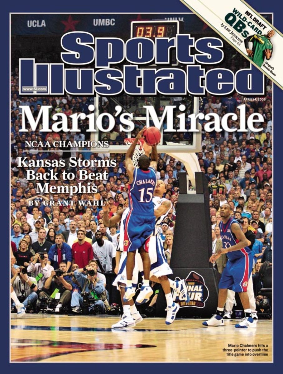 Mario Chalmers on the cover of Sports Illustrated